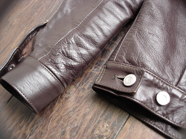 NEW : HIGH LARGE LEATHERS [HORSEHIDE JACKET] “Oklahoma City