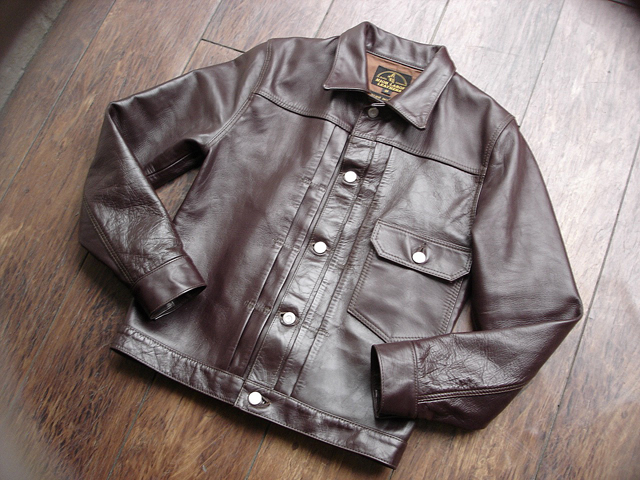 NEW : HIGH LARGE LEATHERS [HORSEHIDE JACKET] “Oklahoma City”、“Still Water” !!_a0132147_1893695.jpg