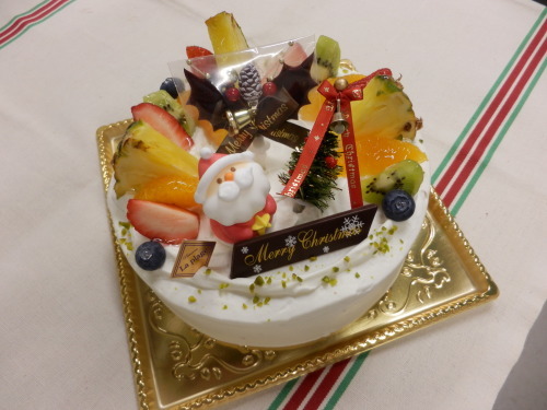 クリスマスケーキ2015_c0247818_22441663.jpg