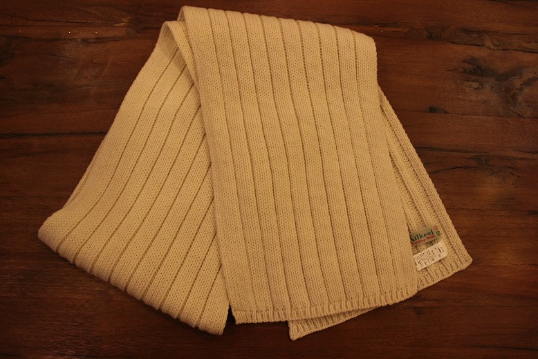 北アイルランドよりKILKEEL \"MERINO WOOL RIB SCARF\" ご紹介_f0191324_9493187.jpg