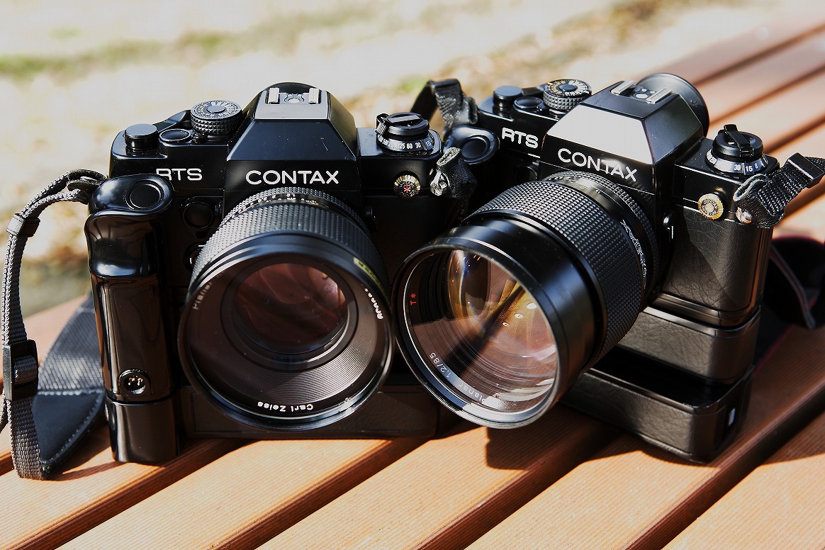 CONTAX RTS ⅡQUARTZ、MOTOR DRIVE W-6