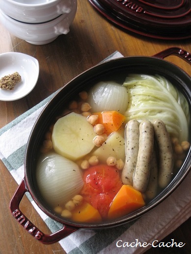 staubで ポトフ♪_d0319943_014350.jpg