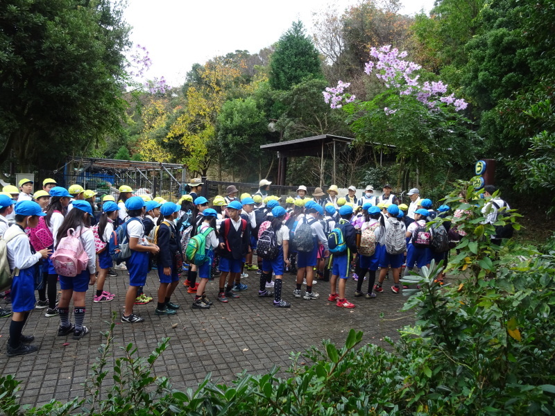 岸和田市立八木北小学校３年生遠足「里山体験]　in　うみべの森_c0108460_17104367.jpg