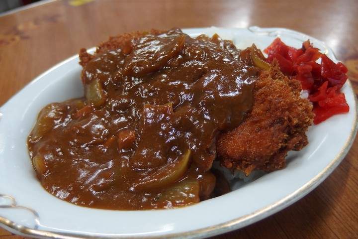 カツカレー_a0268412_22183647.jpg