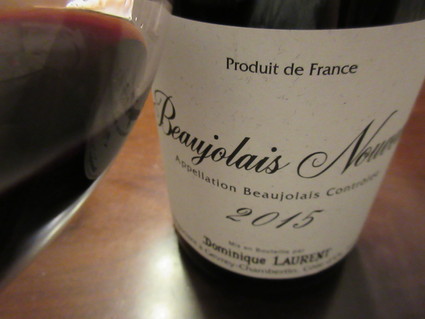 Dominique LAURENT ☆ Beaujolais Nouveau 2015_c0212604_21181418.jpg