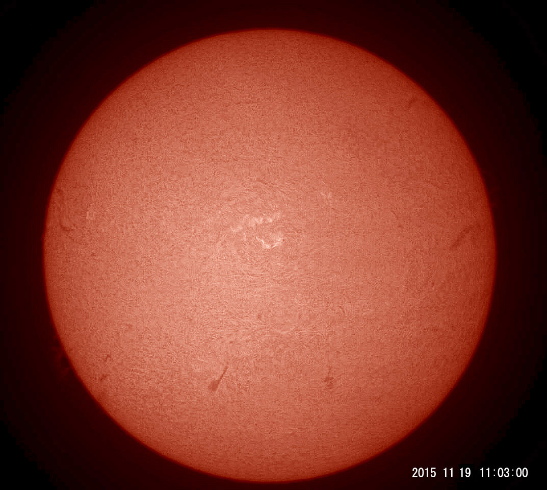 11月19日の太陽_e0174091_21222523.jpg