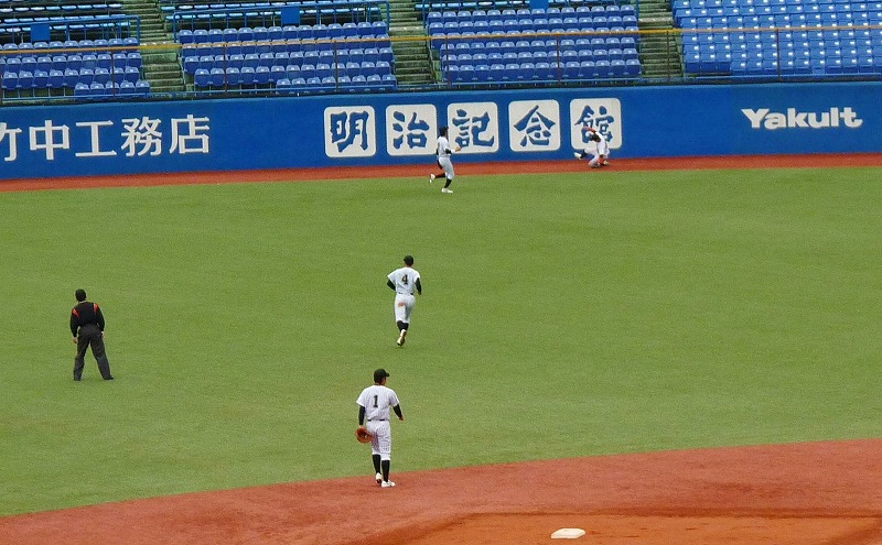 亜細亜大対早稲田大　１１月１８日　第４６回明治神宮野球大会決勝戦　中編_b0166128_12211132.jpg