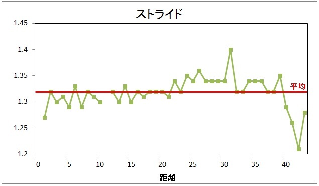 神戸マラソンでのピッチやらストライドやら_f0310282_19530753.jpg