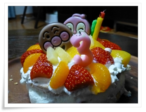 誕生日のケーキ作り_d0174983_1902376.jpg