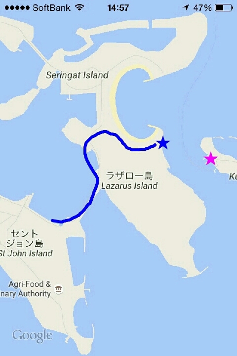 セントジョンズ島＆クス島巡りの旅に出てみた。～Lazarus Island 編～_f0343001_15150654.jpg