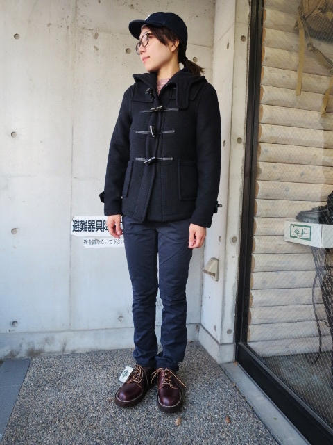 季節ですネ。。。Gloverall Light WOOL DUFFLE COAT JACKET (NEW)!♪!_d0152280_17385395.jpg