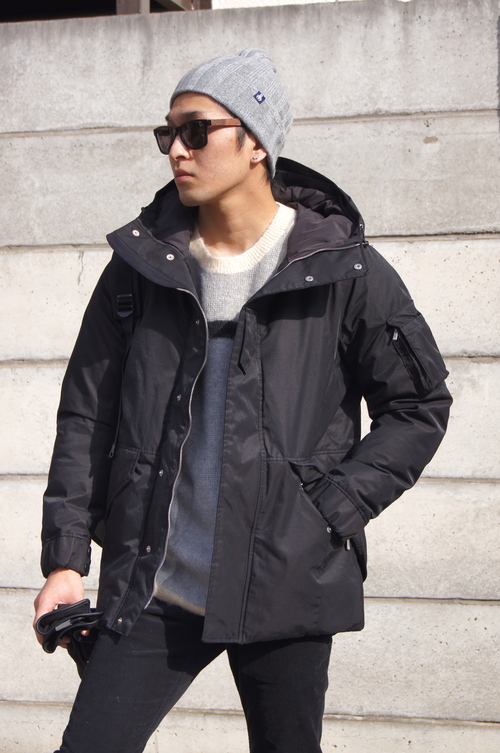 nonnative◇15AW/TROOPER HOODED DOWN/ダウンジャケット/--