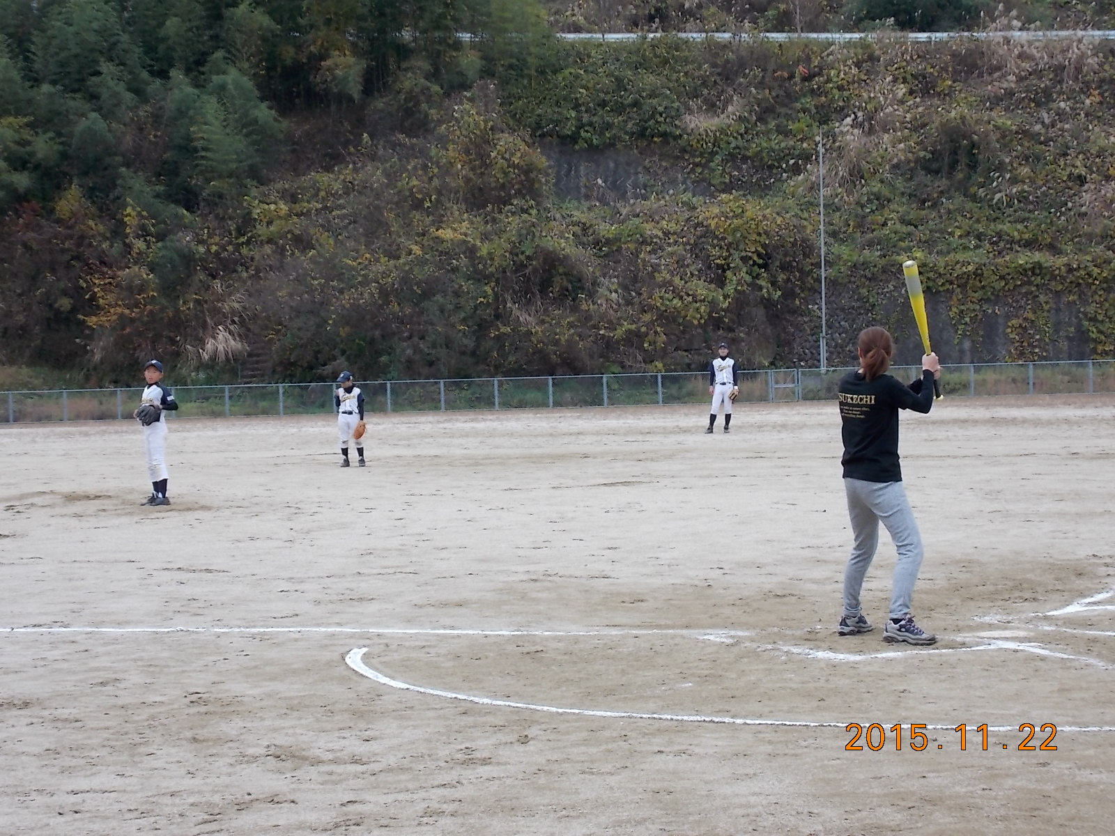親子試合!_d0010630_16484911.jpg