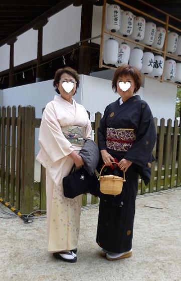 きもの園遊会・まいづる帯の着姿の皆様・明日の営業時間_f0181251_14395012.jpg