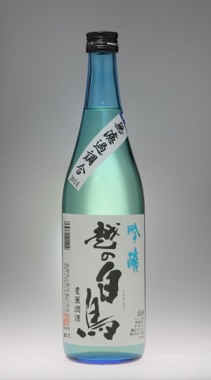 越の白鳥 吟醸　豊麗潤酒 ［新潟第一酒造］_f0138598_19112577.jpg