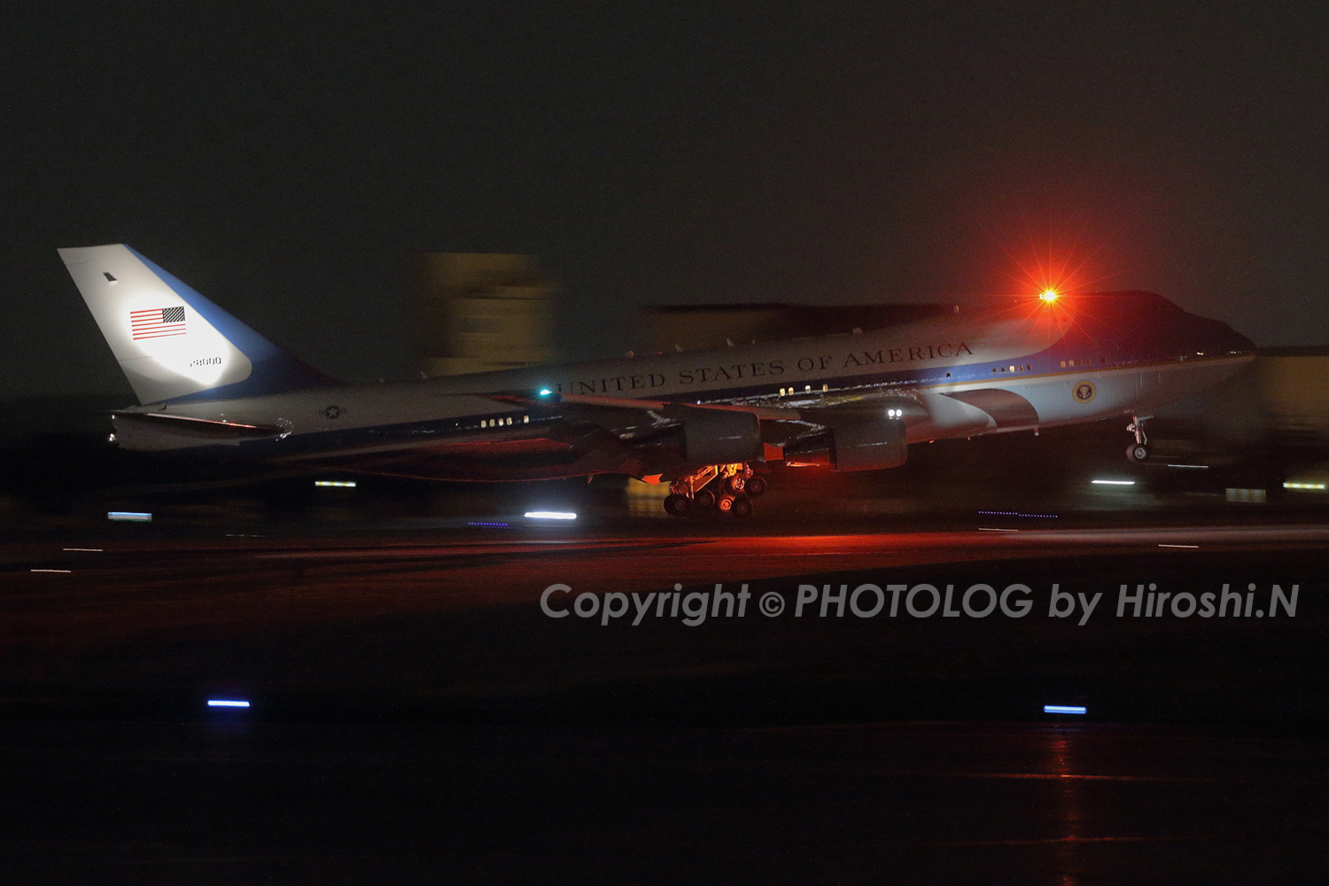 VC-25A \"Air Force One\" エアフォースワン_b0183406_15475619.jpg