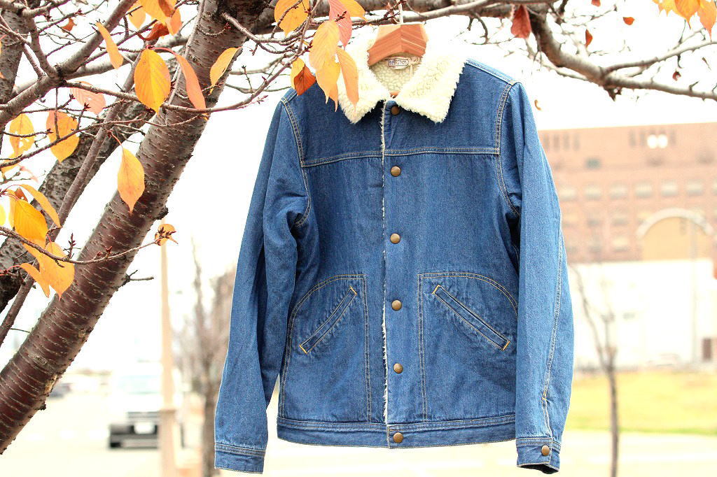 Denim Boa Short Jacket/Five Brother _b0139233_11065965.jpg