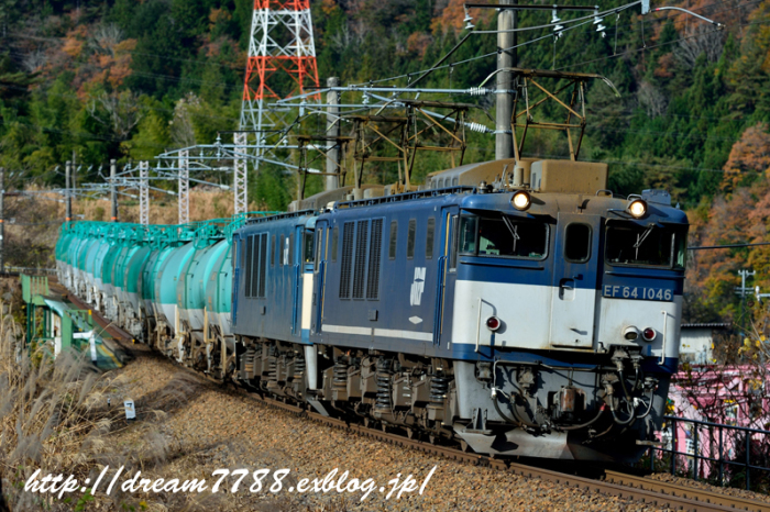 中央西線ロクヨン重連 広更＋原色 : HIROのフォトアルバム