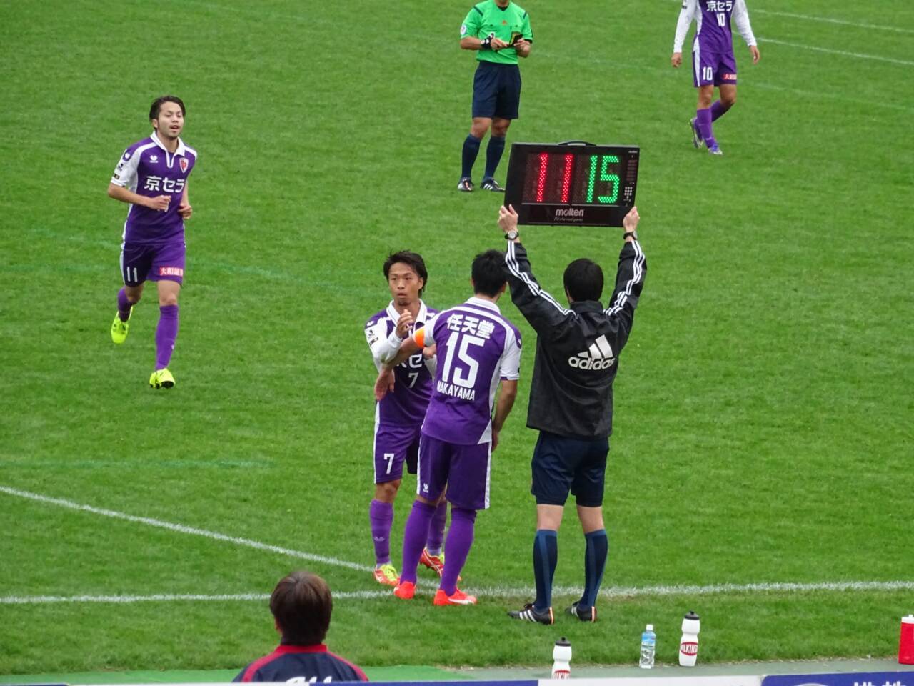 京都サンガ最終戦 メガネのノハラ イオンモール京都五条店 西京極競技場 サンガ 大黒将志 J2 釣り三昧ブログ Staff Blog Nohara