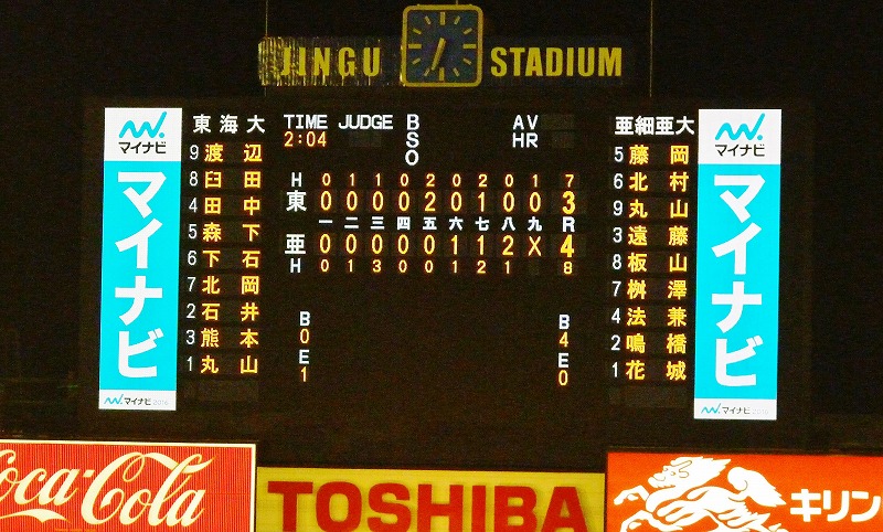第46回明治神宮大会 東海大対亜細亜大 11月17日 後半_b0166128_16293215.jpg