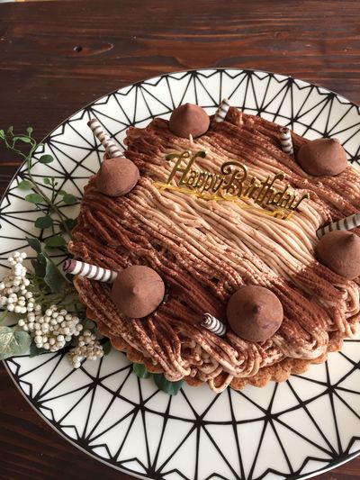 姪っ子の誕生日ケーキ/フルーツ食パン_e0235076_14254288.jpg