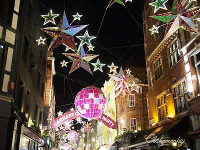 Piccadilly CircusからOxford Circusのクリスマスイルミネーション_f0238789_32329.jpg