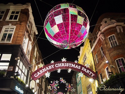 Piccadilly CircusからOxford Circusのクリスマスイルミネーション_f0238789_335581.jpg