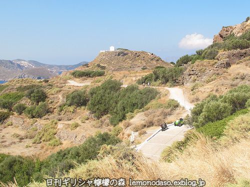 ミロス島のクリマ村の古代都市 いわゆる古代ミロス 日刊ギリシャ檸檬の森 古代都市を行くタイムトラベラー