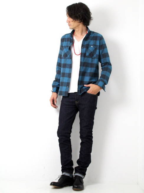 ボアジャケット ネルシャツを使った冬コーディネート Charger Journal