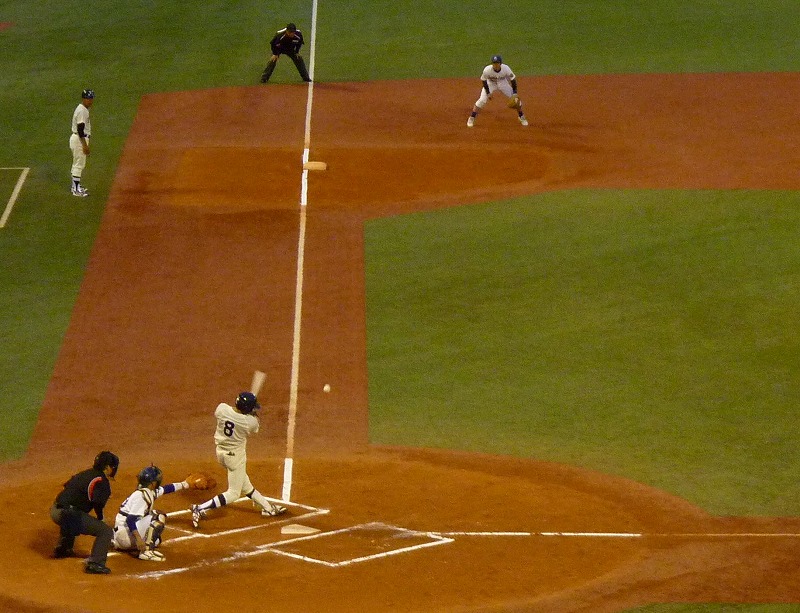 駒澤大(1部最下位)対東洋大(2部優勝) 11月9日 東都大学野球入替戦 前半_b0166128_20295496.jpg