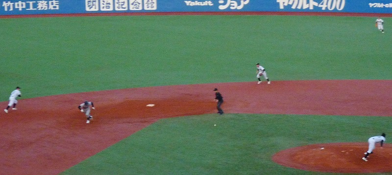 第46回明治神宮大会 亜細亜大対立命館大 11月15日 前半 _b0166128_8283563.jpg