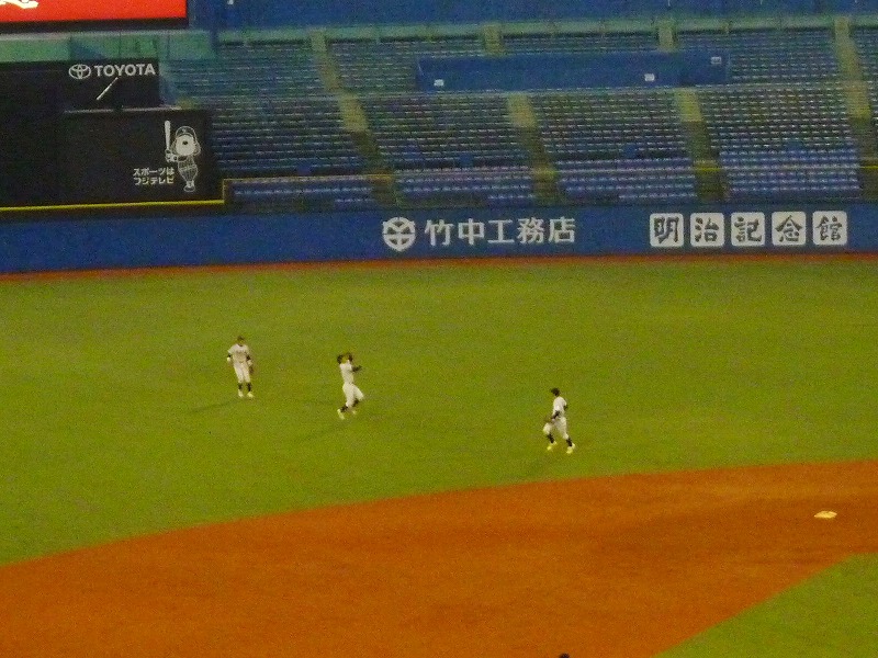 第46回明治神宮大会 亜細亜大対立命館大 11月15日 前半 _b0166128_858542.jpg