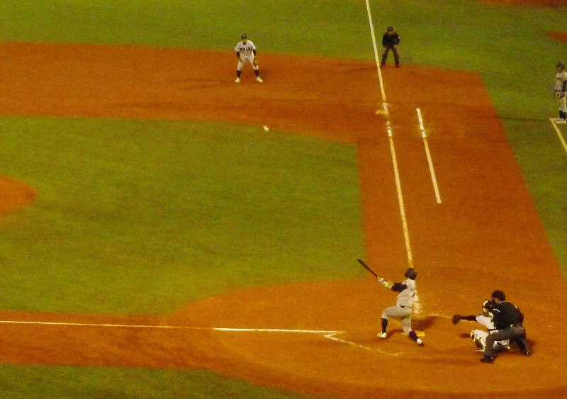 第46回明治神宮大会 亜細亜大対立命館大 11月15日 前半 _b0166128_911273.jpg