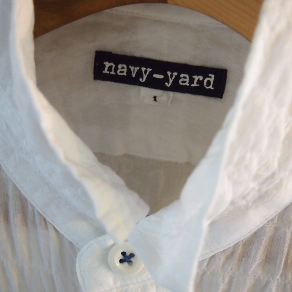 NAVY-YARD　くしゅくしゅシャツ_a0291154_11304166.jpg