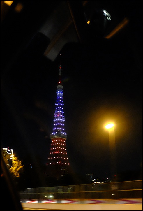 トリコロールのフレンチカラーの東京タワーに祈りを込めて、、、、、、_a0031363_2502320.jpg