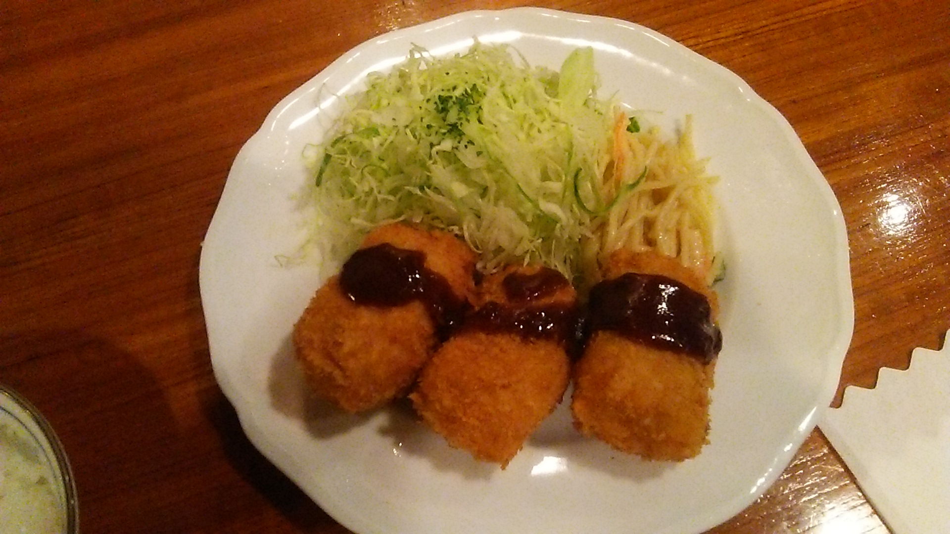 ロールキャベツとクリームコロッケ@アカシヤ(新宿)_c0212604_17283589.jpg