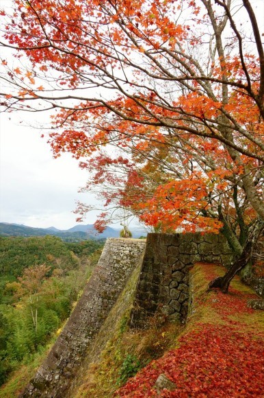 荒城の月　豊後竹田の岡城址_a0219537_23115327.jpg