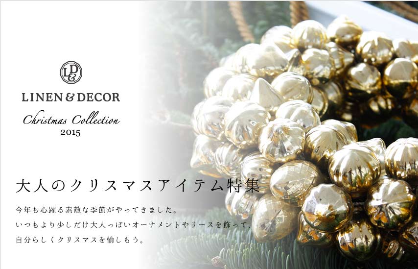 2015Christmas collection @ LINEN & DECOR_c0166866_19415846.jpg