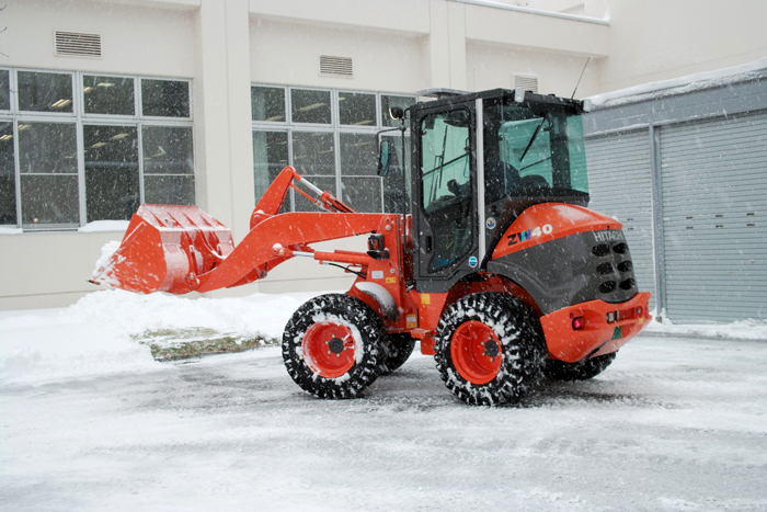 キャンパスの除雪機とお米のこと_c0182775_17143548.jpg