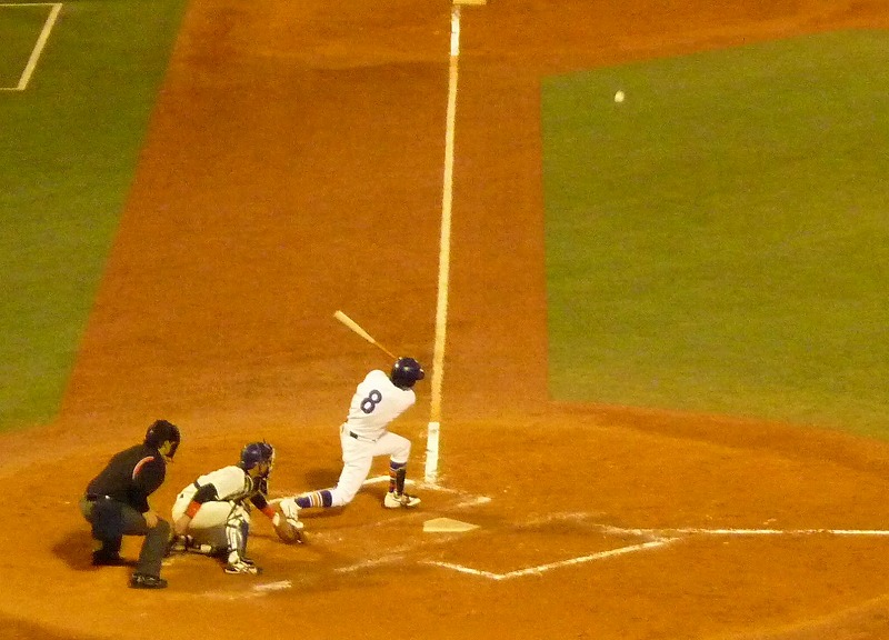駒澤大(1部最下位)対東洋大(2部優勝) 11月9日 東都大学野球入替戦 前半_b0166128_11375341.jpg