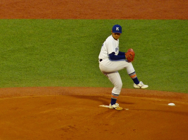 駒澤大(1部最下位)対東洋大(2部優勝) 11月9日 東都大学野球入替戦 前半_b0166128_11431025.jpg