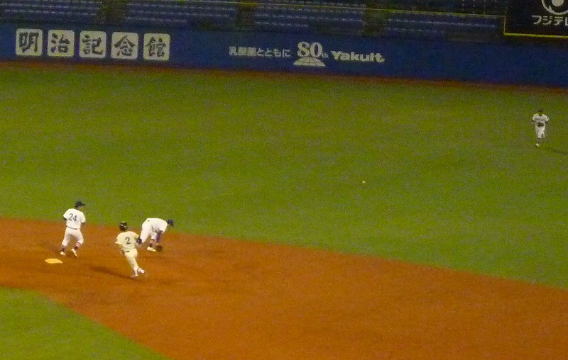 駒澤大(1部最下位)対東洋大(2部優勝) 11月9日 東都大学野球入替戦 前半_b0166128_12212068.jpg