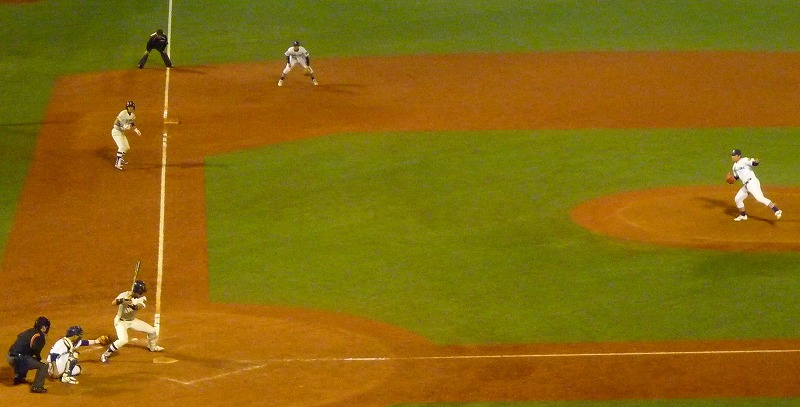 駒澤大(1部最下位)対東洋大(2部優勝) 11月9日 東都大学野球入替戦 前半_b0166128_14225998.jpg