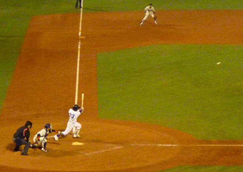 駒澤大(1部最下位)対東洋大(2部優勝) 11月9日 東都大学野球入替戦 前半_b0166128_14261184.jpg