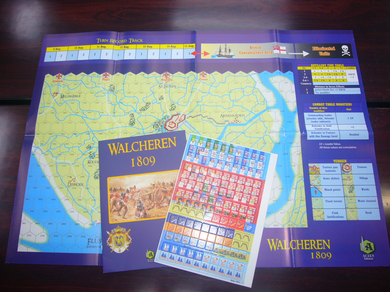 ナポレオンの半島戦争を巡るクワドリゲームQuatre Batailles en Espagneと、知られざる1809年のワルヘレン島の戦い