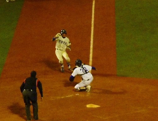 駒澤大(1部最下位)対東洋大(2部優勝) 11月9日 東都大学野球入替戦 後半_b0166128_13394775.jpg