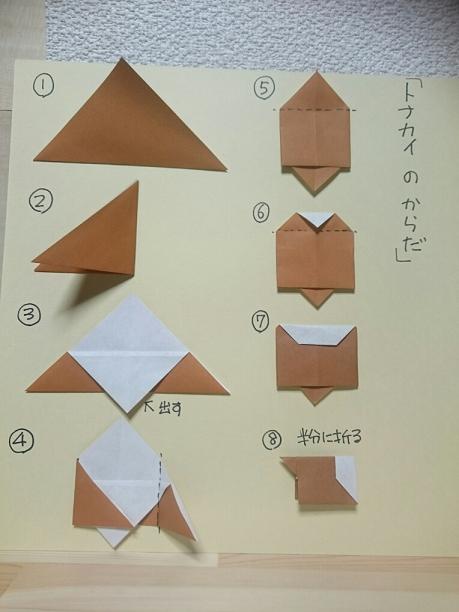 トナカイの折り方 おりがみ ぽんぽこの絵手紙 字手紙 消しゴムはんこ トナカイの折り方 おりがみ ぽんぽこの絵手紙 字手紙 消しゴムはんこ
