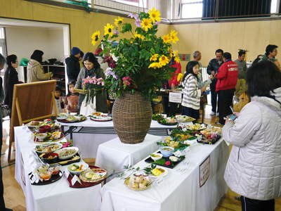 家庭料理大集合!『水源食の文化祭』2015 くまモンも来たよ!!_a0254656_20404887.jpg