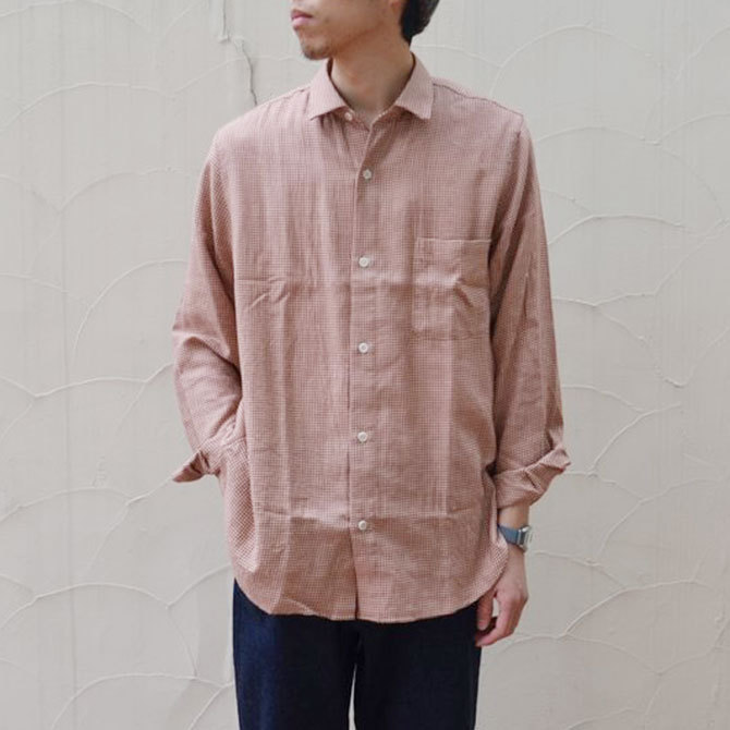 チェックシャツ -YAECA WRITE-_d0158579_13191130.jpg