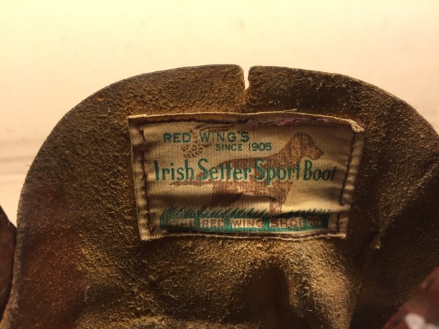 12月2日(水)大阪店ヴィンテージ&スーペリア入荷!!#1 CUSTOM・MADE&50\'s REDWING IrishSetter!!_c0078587_1701192.jpg